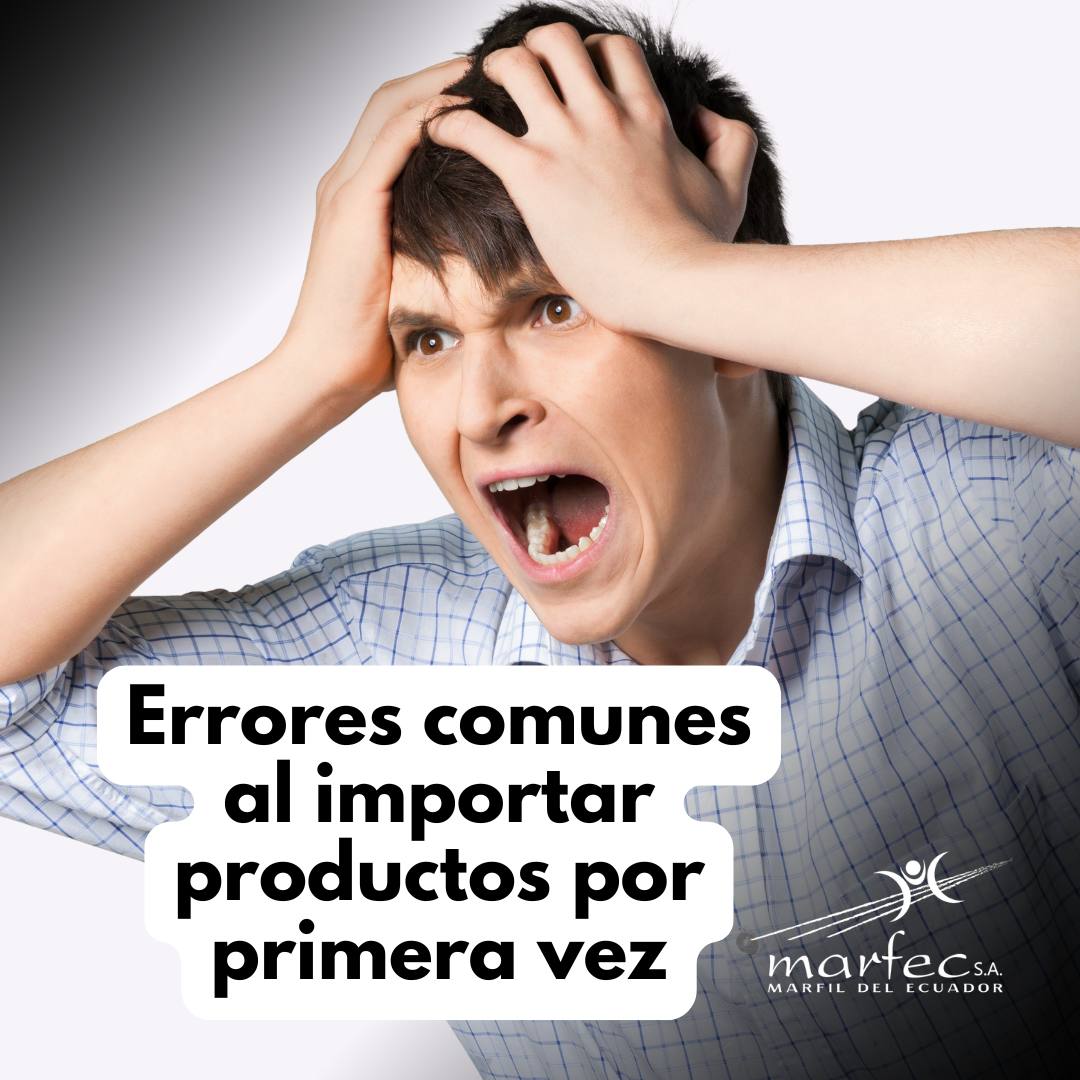 Errores comunes al hace una primera importación