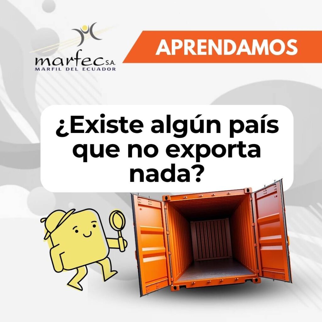 ¿Existe algún país que no exporta nada?