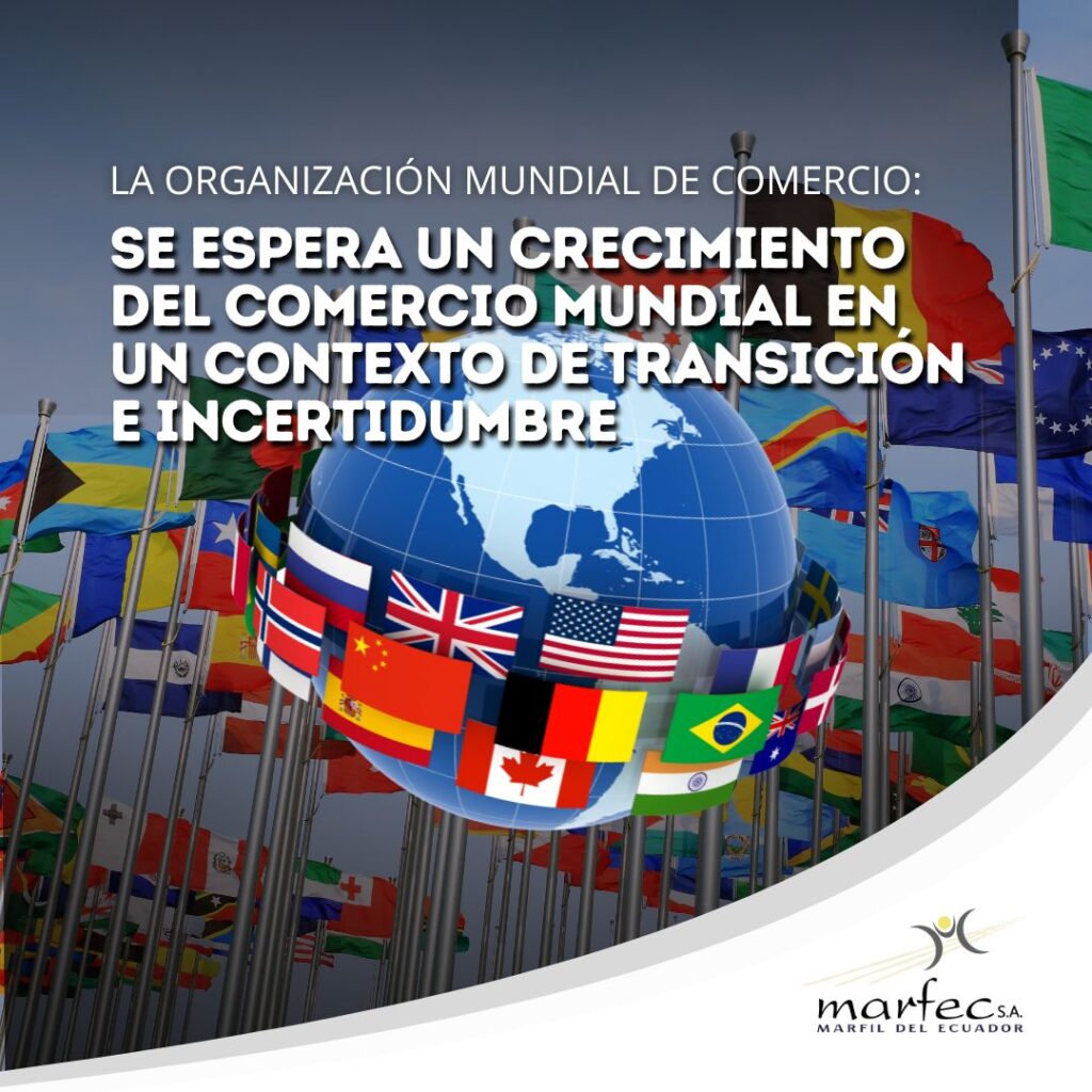 OMC eleva pronóstico de crecimiento del comercio mundial en 2025