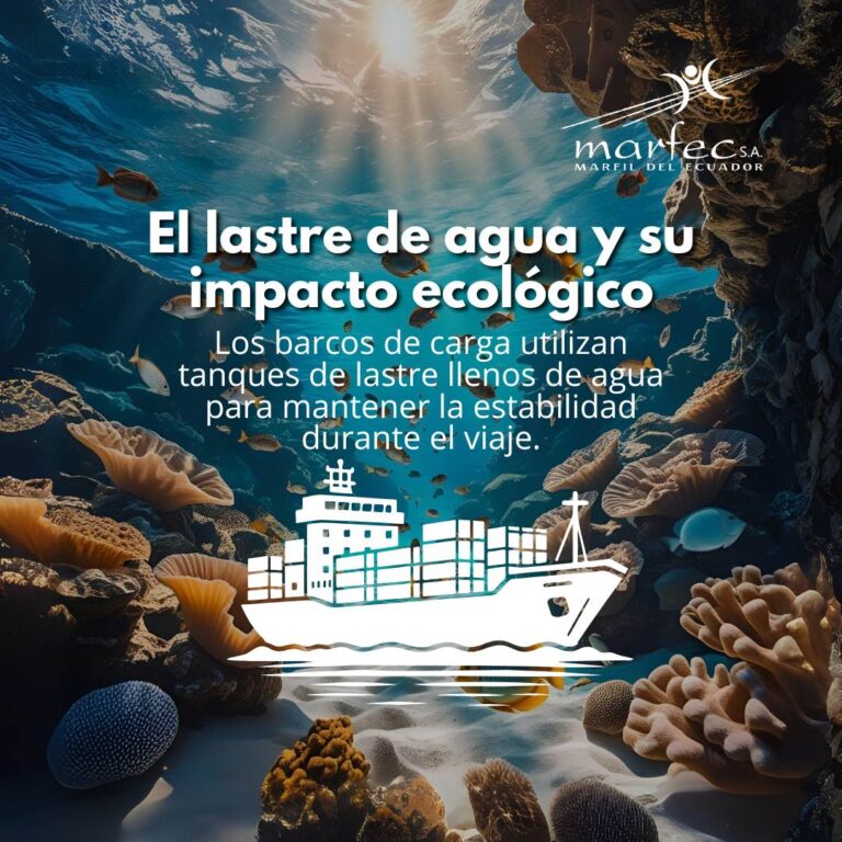 Del sistema de lastre de los barcos de carga