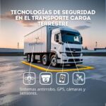 Implementación de tecnologías de seguridad en el transporte de carga.